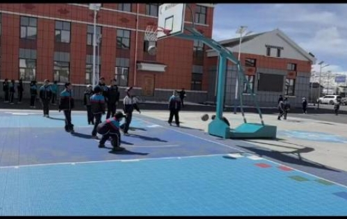 中国下一代教育基金会赴内蒙古、青海开展触梦计划运动场捐赠活动回访工作